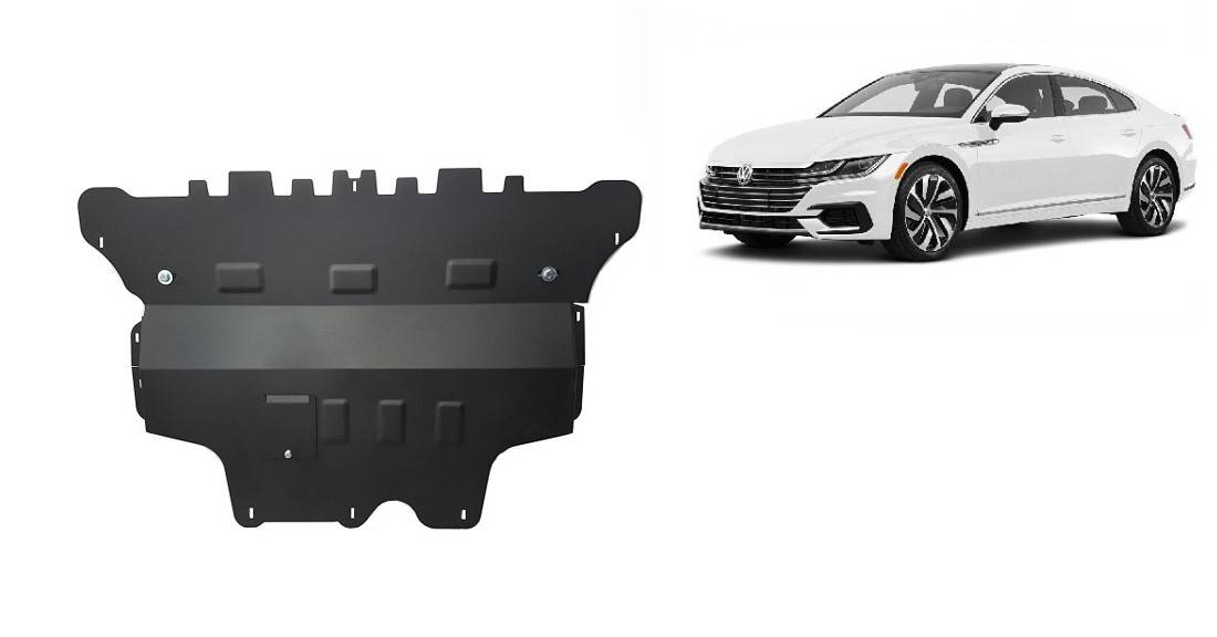 Cubre cárter metálico Volkswagen Arteon - Caja de Cambios Automática "30.145A" (2017-2022) a medida
