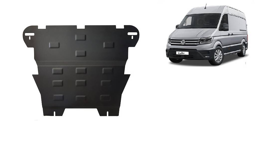Cubre cárter metálico Volkswagen Crafter (2017-2022) a medida