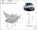 Cubre cárter metálico Volkswagen Crafter (2006-2016) a medida