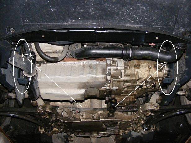 Cubre cárter metálico Volkswagen Eos (2006-2015) a medida