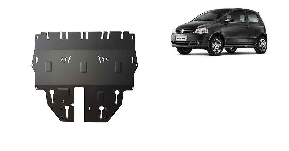 Cubre cárter metálico Volkswagen Fox (2002-2017) a medida