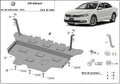 Cubre cárter metálico Volkswagen Passat Alltrack -caja de Cambios Automática "30.145A" (2015-2022) a medida