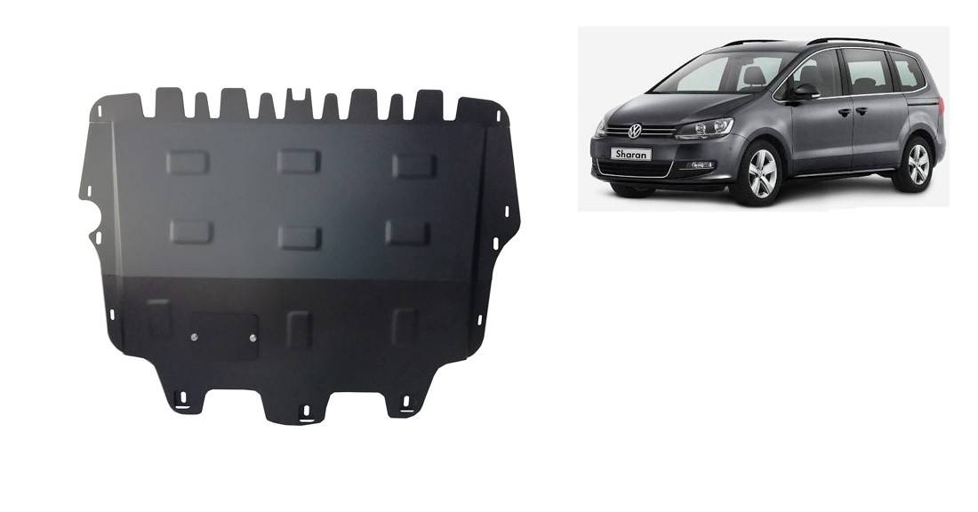 Cubre cárter metálico Volkswagen Sharan (2010-2022) a medida