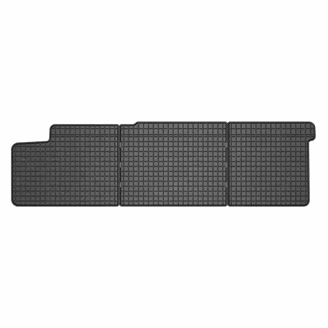 Alfombrillas de goma Volkswagen Transporter T6 2nd fila doble cab. (2015-2019) a medida