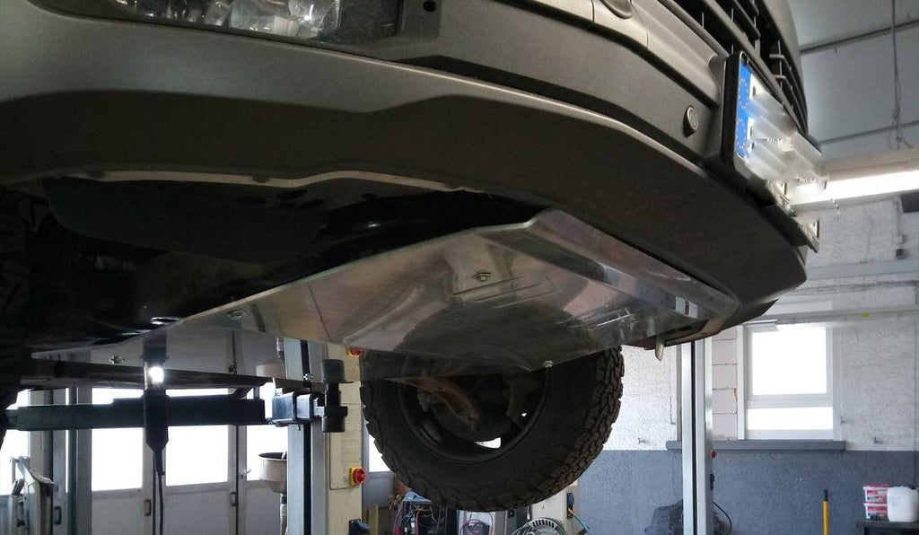 Cubre cárter Aluminio Volkswagen Transporter T6 "27.189ALU" (2015-2022) a medida
