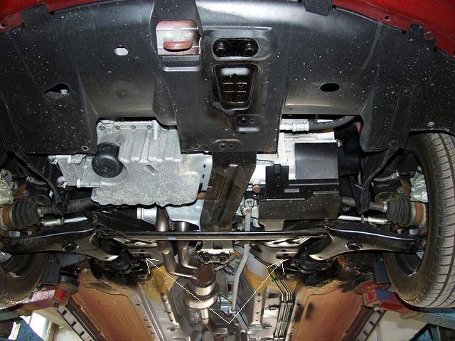 Cubre cárter metálico Volvo S40 (1995-2004) a medida