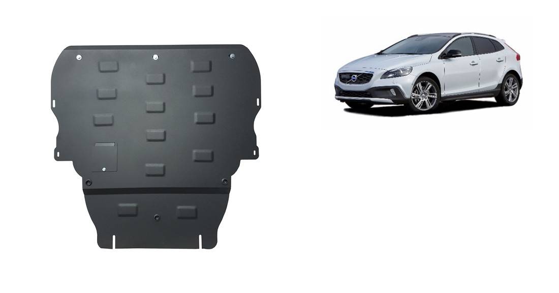 Cubre cárter metálico Volvo V40 (2012-2019) a medida
