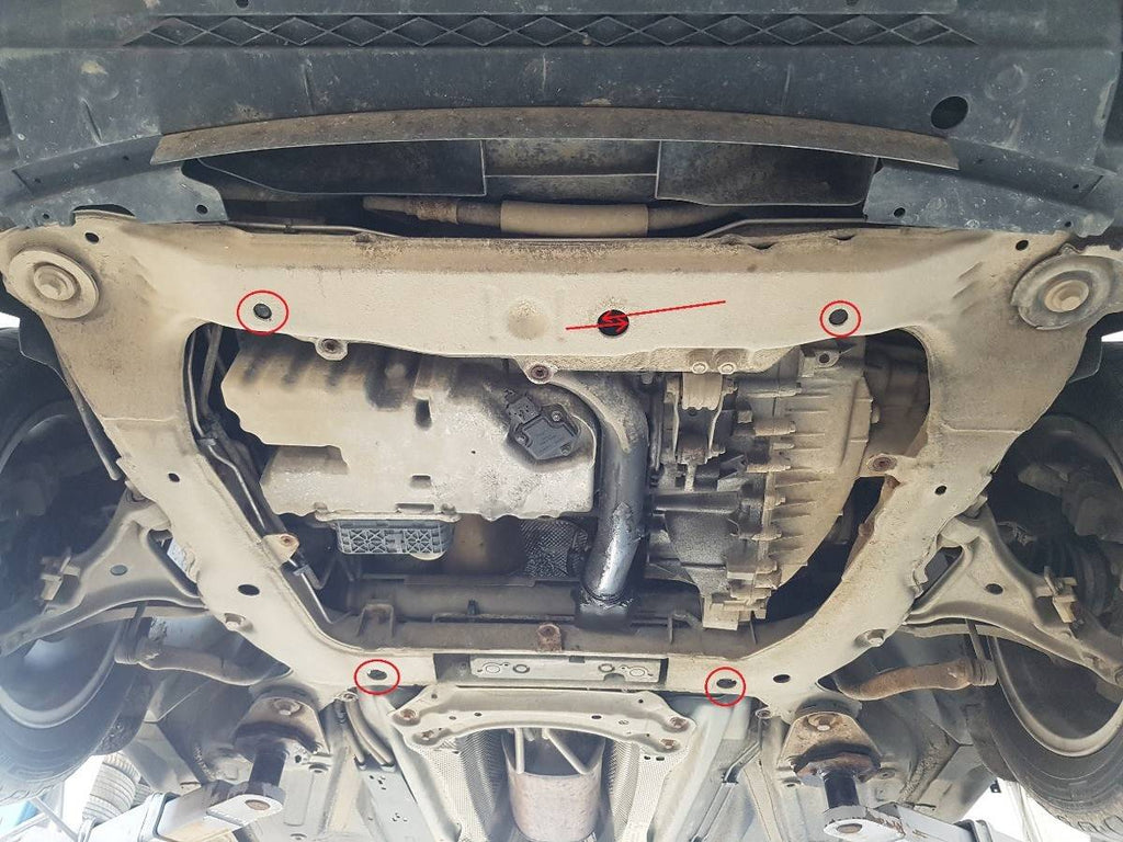 Cubre cárter metálico Volvo V70 (2000-2007) a medida