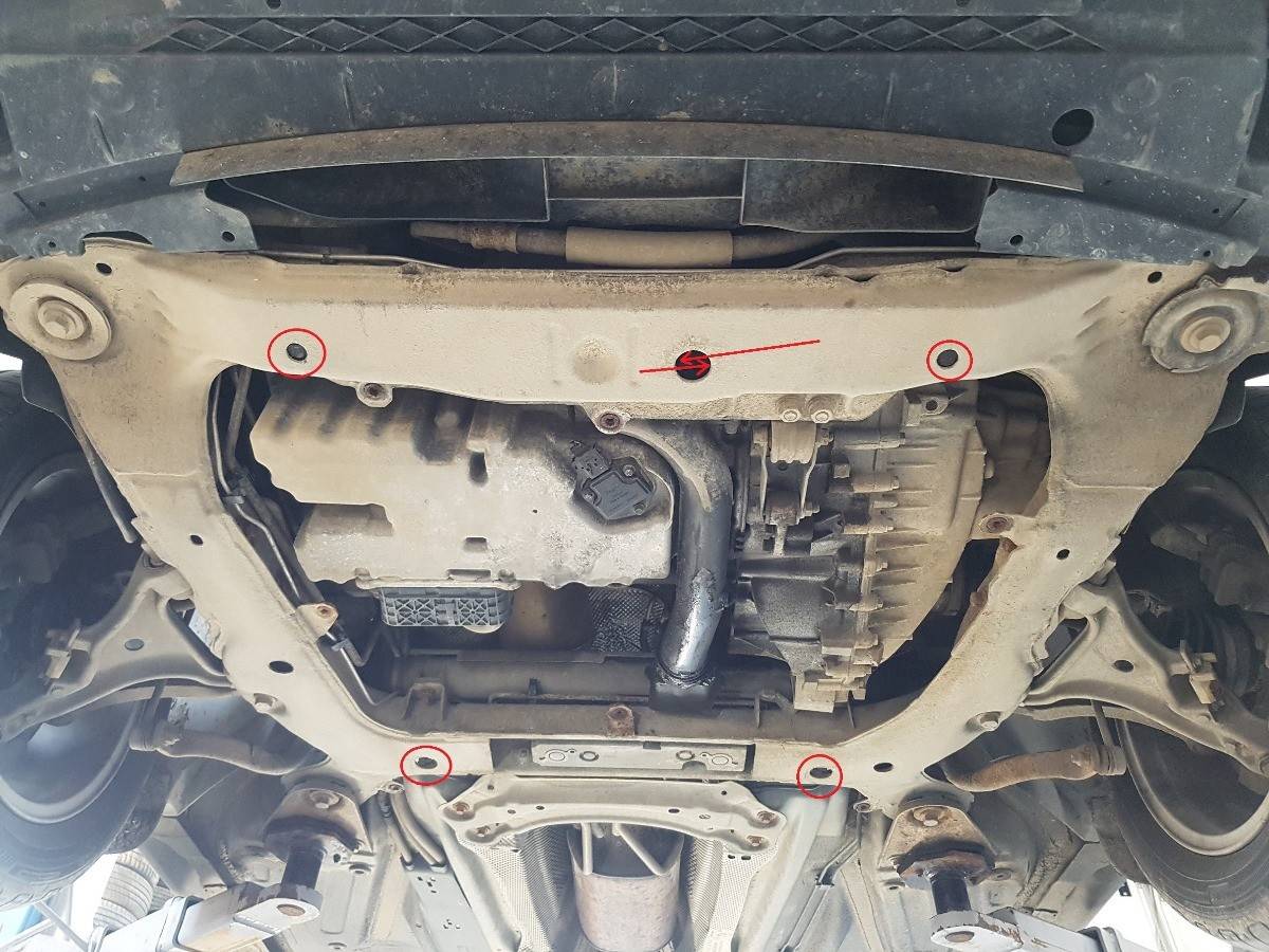 Cubre cárter metálico Volvo V70 (2000-2007) a medida