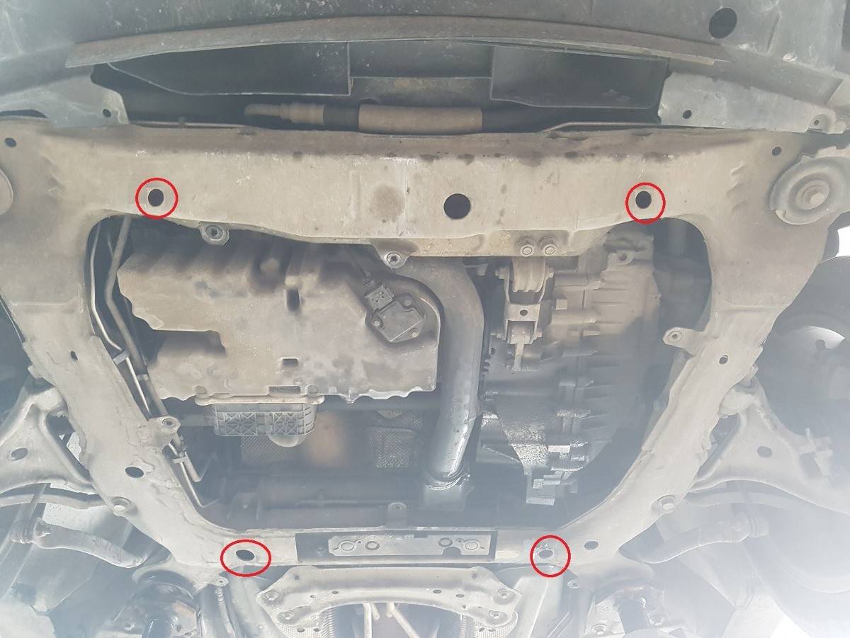 Cubre cárter metálico Volvo V70 (2000-2007) a medida
