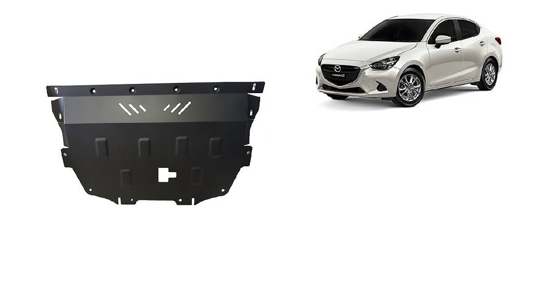 Cubre cárter metálico Mazda 2 (2014-2022) a medida