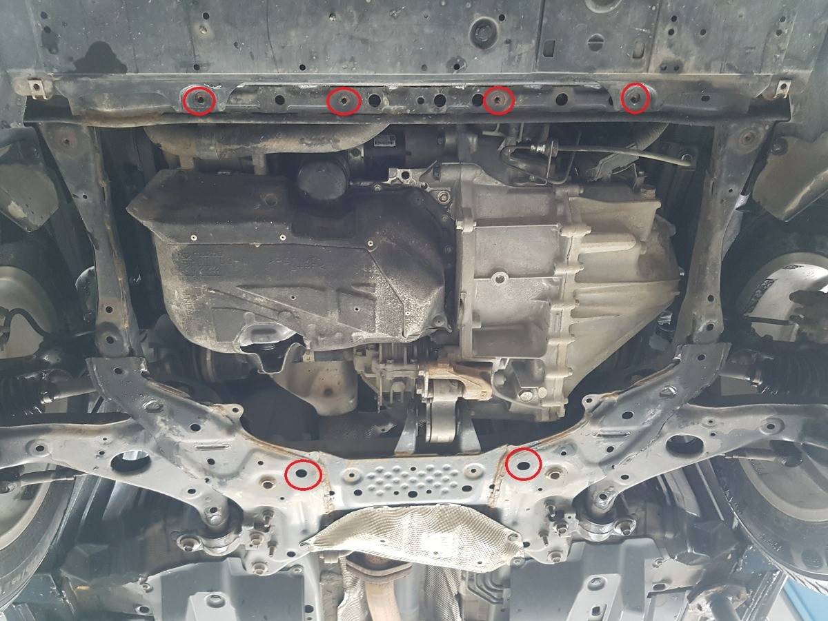 Cubre cárter metálico Mazda 3 (2013-2022) a medida
