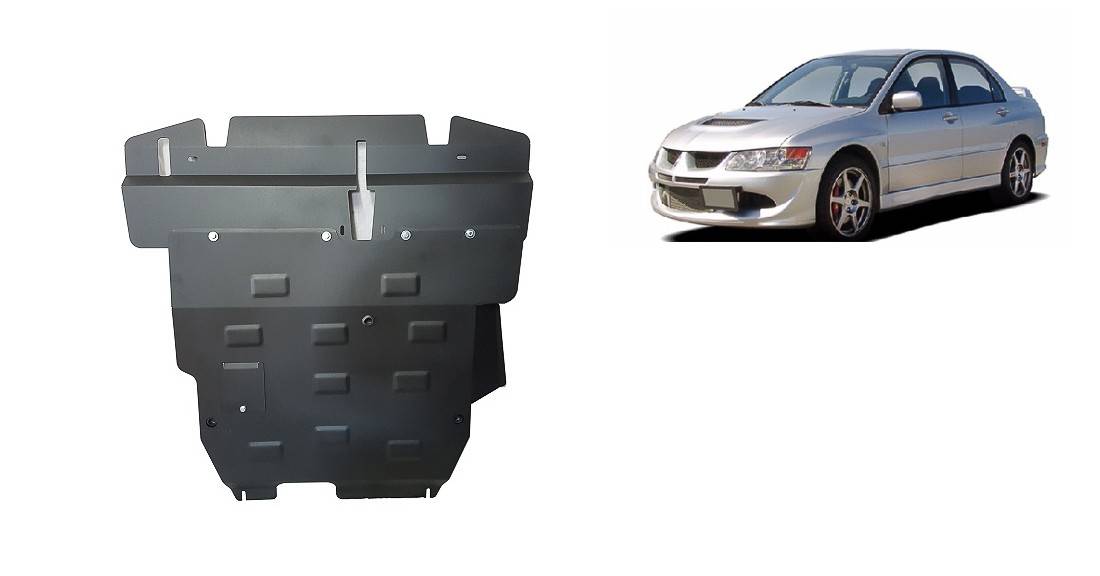 Cubre cárter metálico Mitsubishi Lancer (2002-2007) a medida