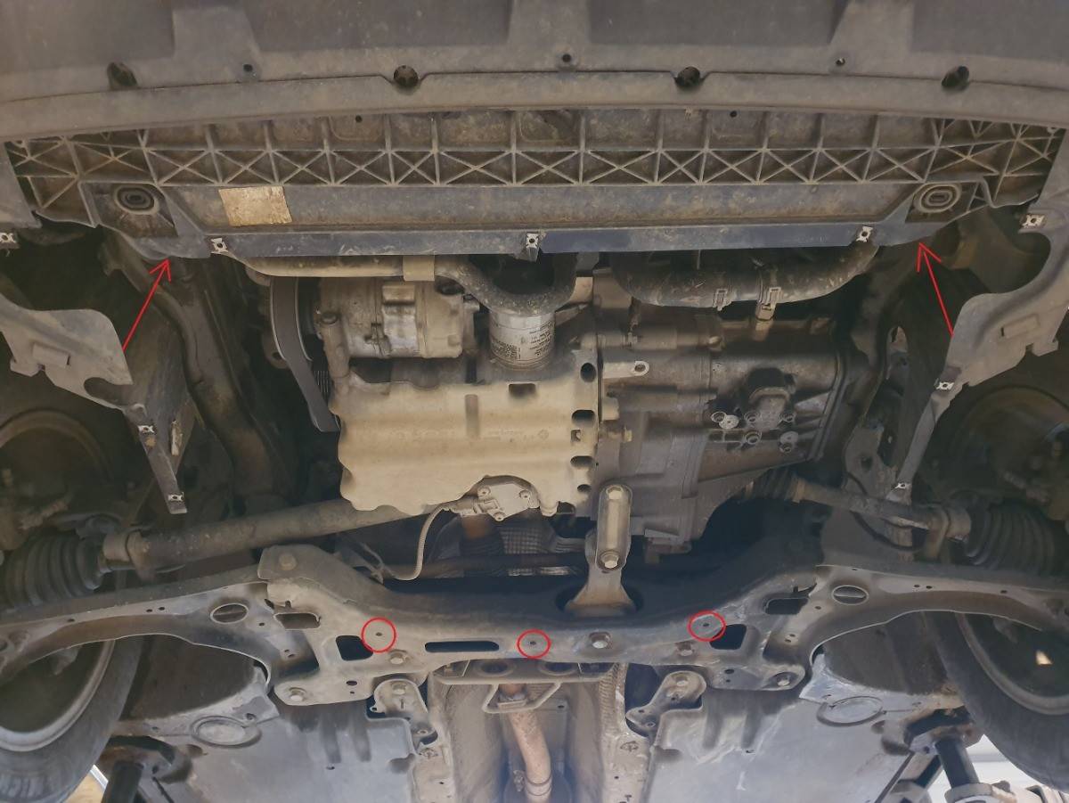 Cubre cárter metálico Skoda Scala (2019-2022) a medida