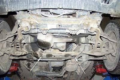 Cubre cárter metálico Chevrolet Tracker (1999-2005) a medida
