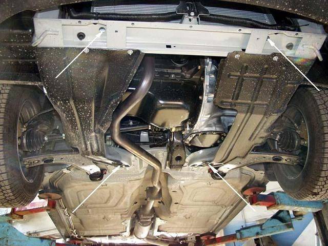 Cubre cárter metálico Daewoo Cielo (1995-2008) a medida