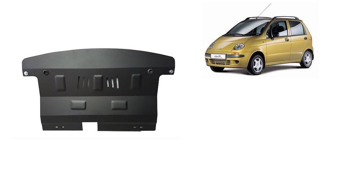 Cubre cárter metálico Daewoo Matiz (1998-2004) a medida
