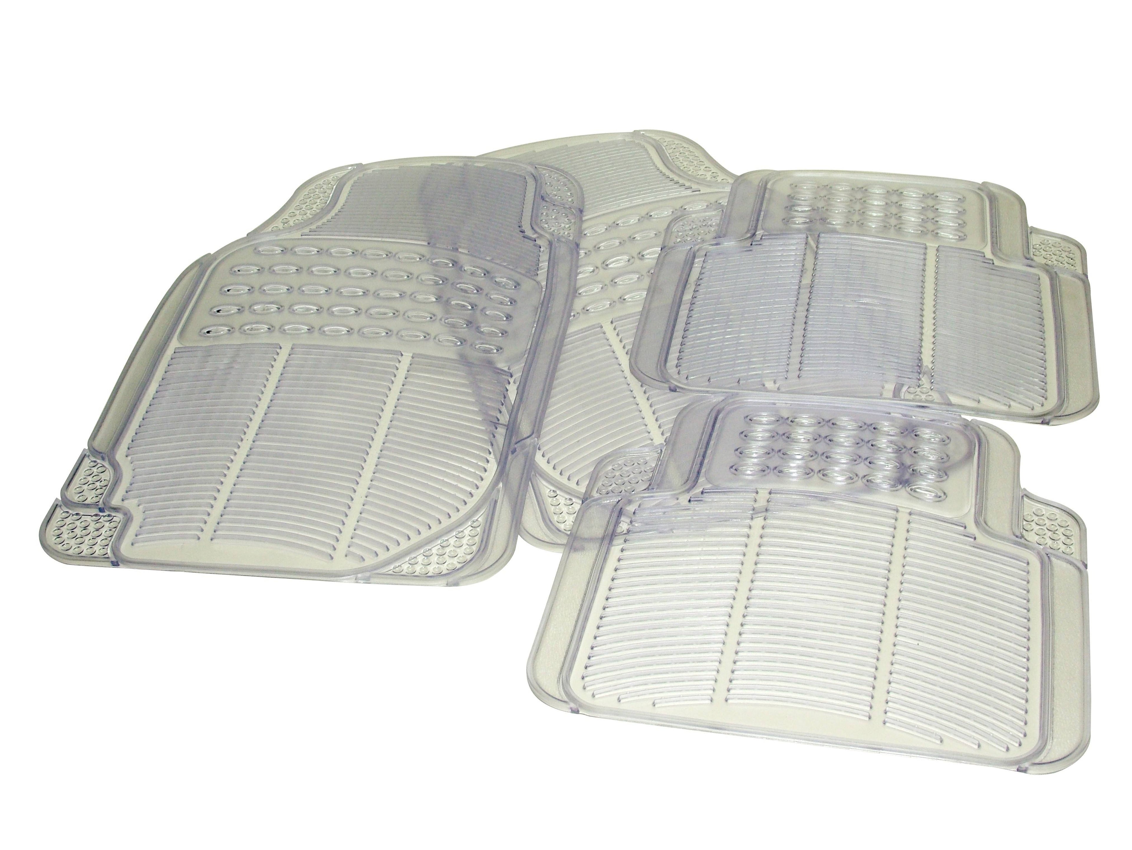 Alfombrillas universales transparentes para coche