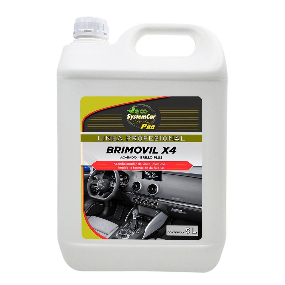 BRIMOVIL x4 (Acondicionador Abrillantador con Acabado Brillo Plus)