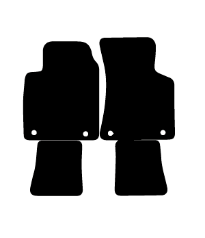 Alfombrillas de moqueta Audi TT 8N (1998-2006) a medida - Limited