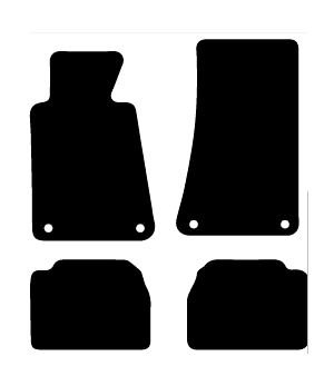 Alfombrillas de moqueta BMW E34 Serie 5 (1988-1996) a medida - Standard
