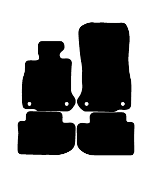 Alfombrillas de moqueta BMW F06 Serie 6 Grand Coupe (2012-2019) a medida - Ellegance