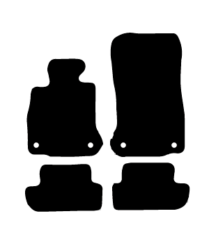 Alfombrillas de moqueta BMW F12 Serie 6 Cabrio (2011-2019) a medida - Limited