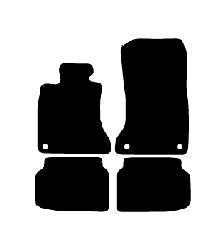 Alfombrillas de moqueta BMW F01 Serie 7 corto (2008-2015) a medida - Limited