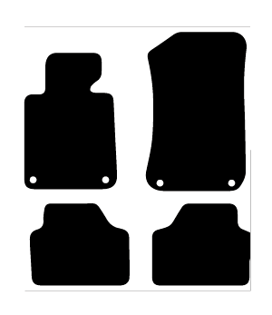 Alfombrillas de moqueta BMW E84 X1 (2009-2015) a medida - Limited