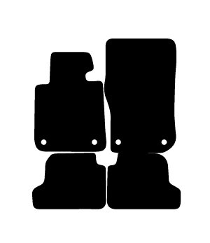 Alfombrillas de moqueta BMW F22 Serie 2 Coupe (2014-2019) a medida - Ellegance