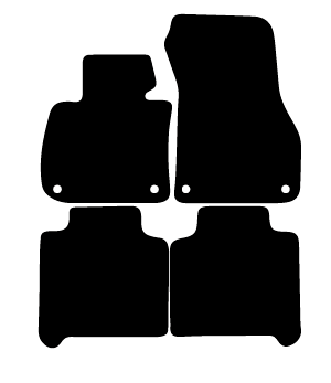 Alfombrillas de moqueta BMW F46 Serie 2 (2015-actualidad) a medida - Limited