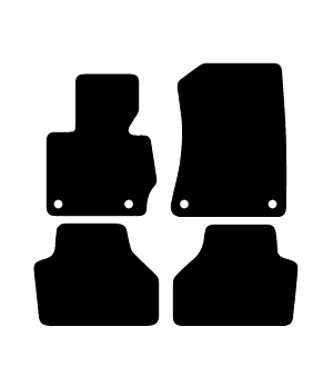 Alfombrillas de moqueta BMW F25 X3 (2010-2017) a medida - Standard