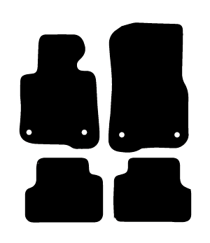Alfombrillas de moqueta BMW F32 Serie 4 Coupe (2013-2019) a medida - Standard