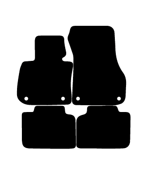 Alfombrillas de moqueta BMW F39 X2 (2018-2019) a medida - Standard