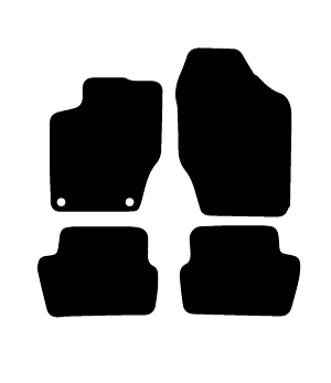 Alfombrillas de moqueta Citroën C4 (2010-2019) a medida - Ellegance