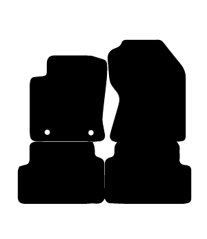 Alfombrillas de moqueta Ford Focus I Facelift (2001-2004) a medida - Ellegance