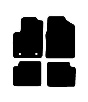 Alfombrillas de moqueta Ford KA (2008-2016) a medida - Limited