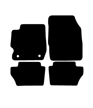 Alfombrillas de moqueta Ford KA+ (2016-actualidad) a medida - Limited