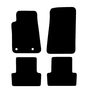 Alfombrillas de moqueta Ford Mustang (2005-2014) a medida - Limited