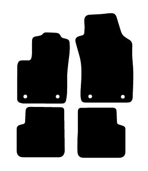 Alfombrillas de moqueta Fiat 500C (2009-2019) a medida - Limited