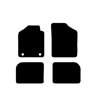 Alfombrillas de moqueta Fiat Fiorino (2008-2019) a medida - Ellegance