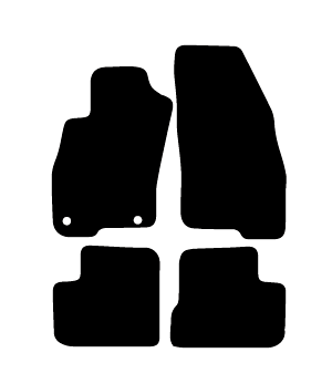 Alfombrillas de moqueta Fiat Punto Grande (2005-2012) a medida - Limited