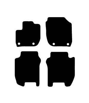 Alfombrillas de moqueta Honda Jazz (2015-2018) a medida - Standard