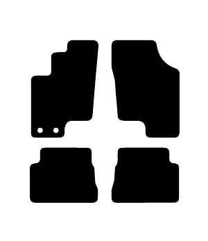 Alfombrillas de moqueta Hyundai Getz (2002-2009) a medida - Standard