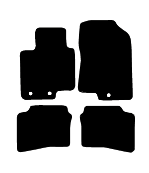 Alfombrillas de moqueta Hyundai I20 (2014-2018 3 Y 5 Puertas) a medida - Limited