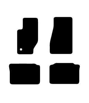 Alfombrillas de moqueta Jeep Commander (2006-2010) a medida - Standard