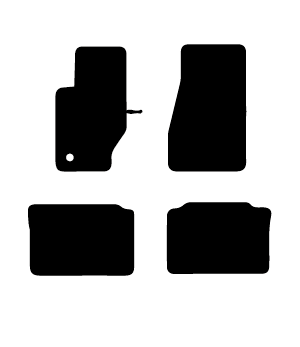 Alfombrillas de moqueta Jeep Grand Cherokee WK (2005-2010) a medida - Limited