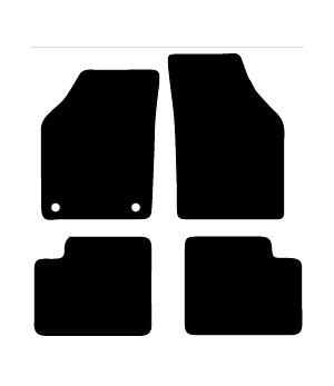 Alfombrillas de moqueta Lancia Ypsilon (2006-2011) a medida - Standard