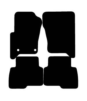 Alfombrillas de moqueta Land Rover Discovery (2004-2009) a medida - Limited