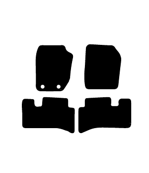 Alfombrillas de moqueta Land Rover Range Rover (1994-2002) a medida - Standard